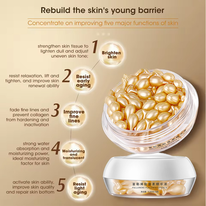 Fullerene Placenta kapsul Esse - Placenta Extract Serum ulasan dan harga